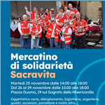 Edizione autunnale del mercatino Sacravita